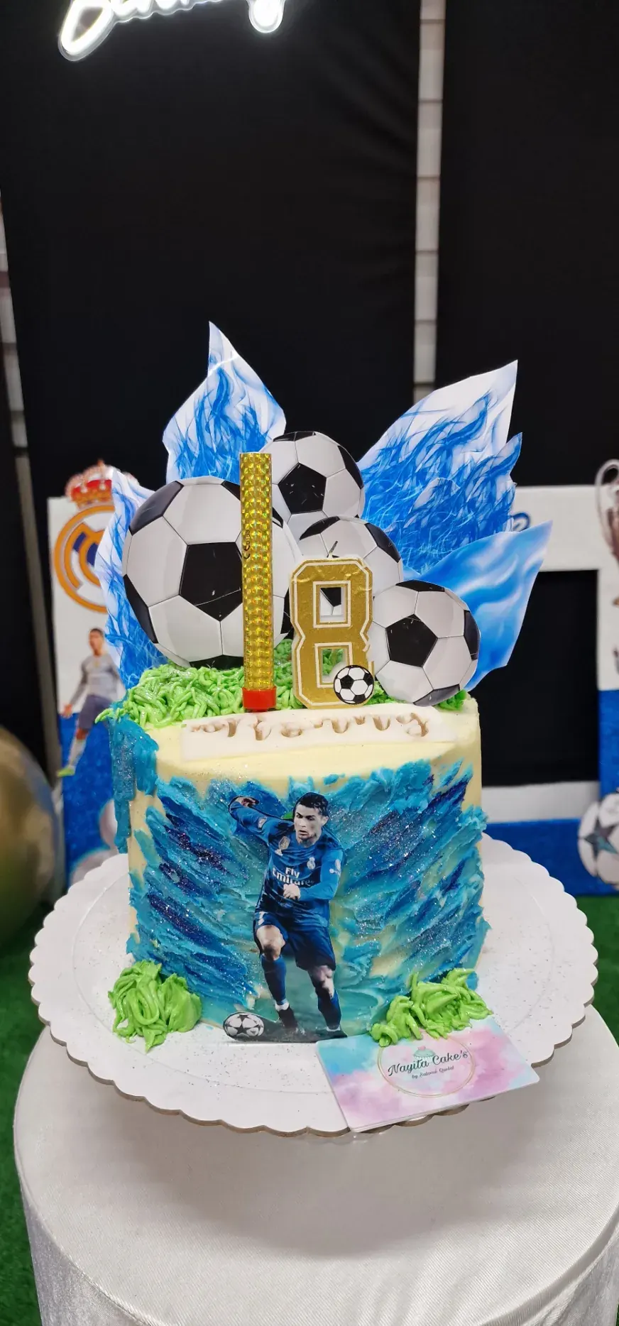 Tarta temática Real Madrid